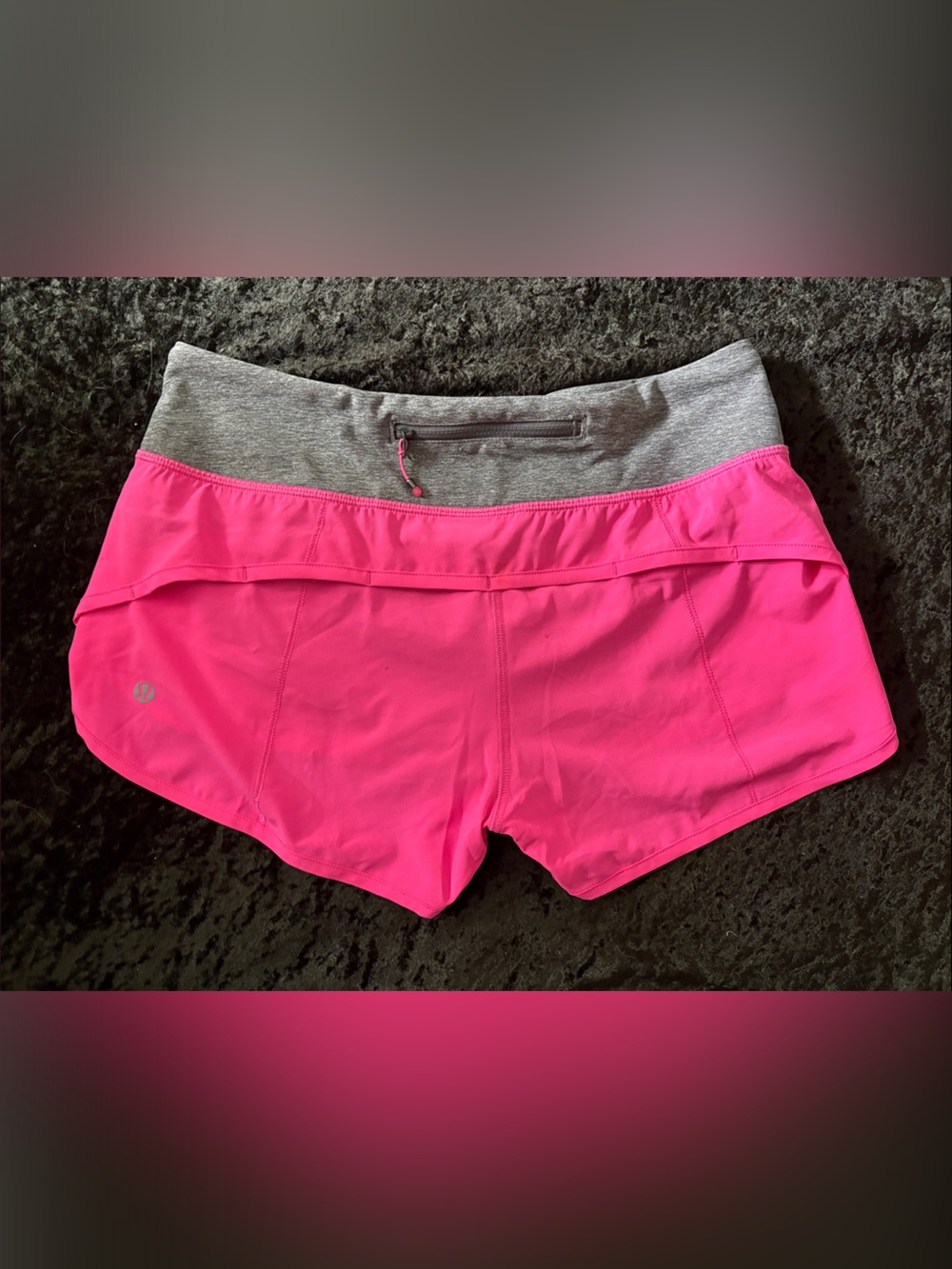 Lululemon Speed Shorts Size 4 Raspberry Glo Light - Picture 4 of 6
